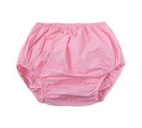 Sharplace Couvre-couche adulte des sous-vêtements d'incontinence commode à mettre et à enlever réutilisable pour la protection des fuites imperméables des, Rose, S