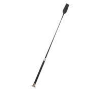 Sharplace Cravache Noire pour, Accessoire d'entraînement équestre Compact et Multifonctionnel Professionnel.
