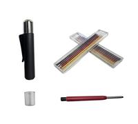 Sharplace Crayon de charpentier à pointe longue et à grande portée, léger, polyvalent, marqueur à pointe longue, ensemble de crayons à mine profonde pour le, Style C