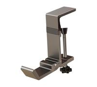 Sharplace Crochet de Suspension sous Le Bureau, Cintre de Cheminée, Organisateur de Mode, équipement Robuste, Support de Sac à Dos, Support de Casque pour Carta, Gris