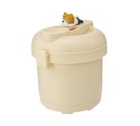 Sharplace Cuiseur à pâtes à vapeur à riz micro-ondes avec cuillère matériau PP léger multipurpose pour la cuisine de cuisine 14x14,5 cm ustensiles de cuisine, Style B
