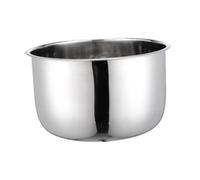 Sharplace Cuisinière électrique Pot Cuiseur de Riz Cuiseuse à Récipient Intérieur Multi-usage épaissis En Acier Inoxydable Pot Intérieur pour La Cuisine de Riz, 6L