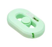 Sharplace Cutter, à papier, ouvre-boîte multifonctionnel léger et portable, ouvre-lettres pour cerclage et feuillardage d'enveloppes en carton, Vert