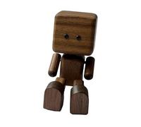 Sharplace Décoration de voiture, poupée aux pieds tremblants, ornement artisanal fait à la main, cadeau compact, accessoires d'intérieur amusants pour, Noyer Sans Couvercle