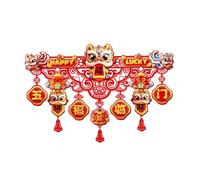 Sharplace Décorations suspendues pour Le Nouvel an Chinois, décorations pour la Fête du Printemps, éléments Classiques, Ornements muraux pour Le Nouvel an 2026, B