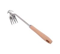 Sharplace Désherbeur Manuel, Outil de désherbage léger et Facile à Utiliser pour Jardin, bonsaï et pelouse, Quatre Dents, 30cm