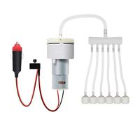 Sharplace Diffuseur de Pompe à air pour Aquarium Robuste avec Accessoires, oxygénation, Multi-Usage, Portable, Pratique, aérateur pour Aquarium, Faible Bruit, Style 8