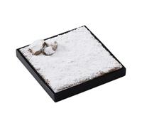 Sharplace Diorama miniature de neige à l'échelle 1/64, accessoire photo, table de sable, simulation, décoration intérieure, support pour figurines de