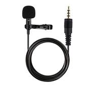 Sharplace Directionnel Lapel Clip-.5mm Microphone pour