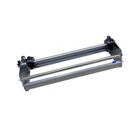 Sharplace Distributeur de film étirable de table, machine d'emballage manuelle avec coupe-film étirable, distributeur de rouleaux pour usage industriel, Argent