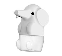 Sharplace Distributeur de savon automatique sans, à 2 niveaux de réglage, pour toilettes, hôtels et, Blanc