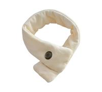 Sharplace Écharpe chauffante électrique USB pour Le Cou, Chauffe-Cou à Chauffage Rapide, Coussin de Cou pour l'extérieur, Blanc