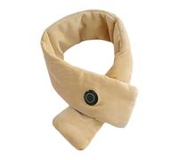 Sharplace Écharpe chauffante électrique USB pour Le Cou, Chauffe-Cou à Chauffage Rapide, Coussin de Cou pour l'extérieur, Abricot
