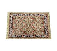 Sharplace Échelle 1:12 Dollhouse Sol Revêtements en soie Accessoires de meubles Tapis de sol miniature, auréé