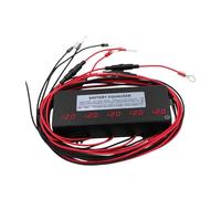 Sharplace Égaliseur de Batterie, pièces de Protection, régulateur Facile à Utiliser, testeur Portable Efficace, équilibreur de Tension de Batterie Pratique, avec Affichage Numérique