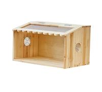 Sharplace Éleveuse pour Poussins, Accessoire en Bois, légère, Facile à Monter, Robuste, Vue panoramique, Cage d'élevage pour cailles et Poussins, Longueur 60 Cm