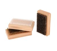 Sharplace Ensemble de 3 Brosse à Cire de Snowboard, Brosse à Cire de Ski, Brosse Nylon Confortable pour Planche de Ski, Brosse de Ski pour Fartage