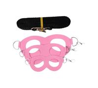 Sharplace Ensemble Harnais et Laisse Sugar Glider 3X, Gilet d'entraînement pour Petits Animaux, Cordes de Traction en Plein air pour Petits Animaux de, Rose