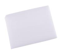 Sharplace Entoilage Coton Rigide pour Renfort Sac,Toile Thermocollant Blanc Tissu Thermocollant pour Renforcer des Vêtements - 1 mètre