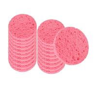 Sharplace Éponges démaquillantes douces, nettoyantes et purifiantes. Pratiques et indispensables en pour prendre soin de sa peau. Disques nettoyants pour, Rose 20 Pièces