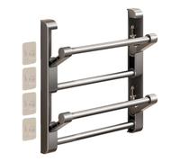 Sharplace Étagère à chaussures murale pliable et facile à installer, idéale pour placard, cuisine, camping-car, entrée, 30cm