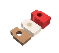 Sharplace Étiquette de casier à vin étiquette de bouteille de vin étiquette de supports de rangement légers décoratifs, étiquette suspendue pour étagère à usage, Rouge