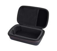 Sharplace Étui rigide de rangement pour multimètre avec fermeture éclair, antichoc, sac de et poche en filet pour multimètre portable F15B+, Bord Noir