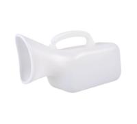 Sharplace Femme Urin Mobile Toilettes réutilisables 1000 ml Féponteur de la bouteille Entonnoir pipi pour les voitures de en voiture seniors les, Blanc, 15x7.5x8cm