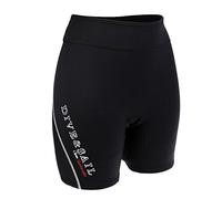 Sharplace Femmes Hommes 1.5mm Néoprène Combinaison Shorts en Scuba Surf Canoë Pantalon Troncs Maillots de Bain, Gris Homme, S