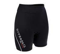 Sharplace Femmes Hommes 1.5mm Néoprène Combinaison Shorts en Scuba Surf Canoë Pantalon Troncs Maillots de Bain, Gris Homme, XXL