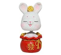 Sharplace Figurine de décoration de Tableau de Bord de Voiture Chinoise Petits Ornements de Gadget pour Le Magasin de Bureau à Domicile, Fortune