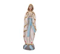 Sharplace Figurine de Dieu religieux, statue de bureau, décoration artisanale, ornement fait à la main, sculpture miniature, ornement pour fête, extérieur, Marie
