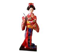 Sharplace Figurines de geisha japonaise en kimono, ornements de bureau, sculptures décoratives pour salon, à collectionner, Style B