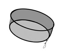 Sharplace Filet de Protection pour Baril de Pluie, Seau de Collecte d'eau, Protection Contre Les Feuilles et Les débris, Accessoire pour Baril de Pluie, 63cmx63cmx25cm