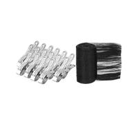 Sharplace Filet de Protection Rond Multifonction avec Clips métalliques, abri pour Chien, Piscine, Plage, Jardin, bac à Sable extérieur, 5mx5m