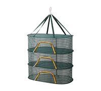 Sharplace Filet de séchage Suspendu, Panier de Rangement Pliable Multifonction, Support de séchage pour Plantes, thé, Fruits, Vaisselle, Nourriture pour, Trois Couches