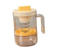 Sharplace Filtre à Yaourt Grec Passoire pour Yaourt Maison Tamis à Jus de Fruits Passoire à Lait Végétal avec Sac Filtrant Séparation Efficace Convient à La Cui, jaune