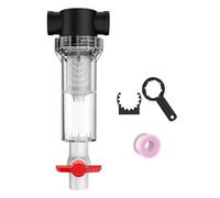 Sharplace Filtre d'aquarium Transparent en PC avec Maille Fine, Accessoires pour Aquarium, Filtre à sédiments et à Eau, Filtration des déchets, 40 Mesh Femelle