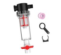 Sharplace Filtre Interne pour Aquarium, Nettoyeur de Filetage 1/2 po, Bague d'étanchéité Polyvalente en Silicone, Accessoires Transparents, Filtre à, 200 Mailles
