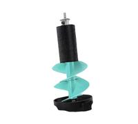 Sharplace Foret à glace Tarière de pêche sur glace en nylon 6 pouces Accessoires de pêche sur glace en métal robuste Tarière à glace pour la pêche, 50 Cm Bleu