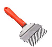 Sharplace Fourchette à désoperculer pour Garder Les Abeilles en Acier Inoxydable, 25 Dents Fourche à désoperculer d'abeille Outils d'apiculture