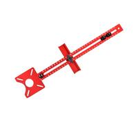 Sharplace Gabarit de coupe circulaire pour Machine de découpage électrique, accessoires faciles à installer pour un alliage d'aluminium professionnel réglable