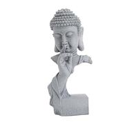 Sharplace Gautama Bouddha Statue Collectible Sculpture Bouddhiste Collection Méditation Figurine Shakyamuni Bouddha pour le bureau de