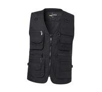 Sharplace Gilet de pêche à la Mouche, Veste de pêche pour Le Kayak, la Navigation de Plaisance et la randonnée en Plein air, XL