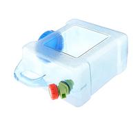 Sharplace Grand Jerrican d'eau pour Voiture, Récipient d'eau Portable avec Poignée et pour Voyage et Camping, Clair, 5L