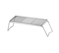 Sharplace Grille de Camping Pliable pour, équipement Polyvalent et réglable, Grille de Cuisson pour, pour la pêche, Le Barbecue, Le, L