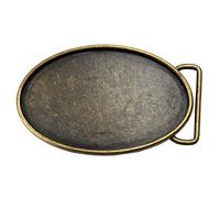 Sharplace Homme Boucles de Ceinture Cow-boy Américain Design Ovale Cadeau d'anniversaire