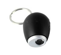 Sharplace Horloge projecteur portable porte-clés, lampe de projection numérique, jouet compact, cadeau multifonctionnel pour l'intérieur, Noir