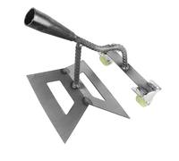 Sharplace Houe Creuse, Outil de Jardinage, Bord Tranchant, desserrage Manuel, arrache-Mauvaises Herbes, houe de Jardin, Outil de désherbage pour pelouse, Ferme,