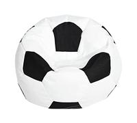 Sharplace Housse de Haricot Pouf Coussin de Terre Siège Poire Football Imprimé, 100 cm